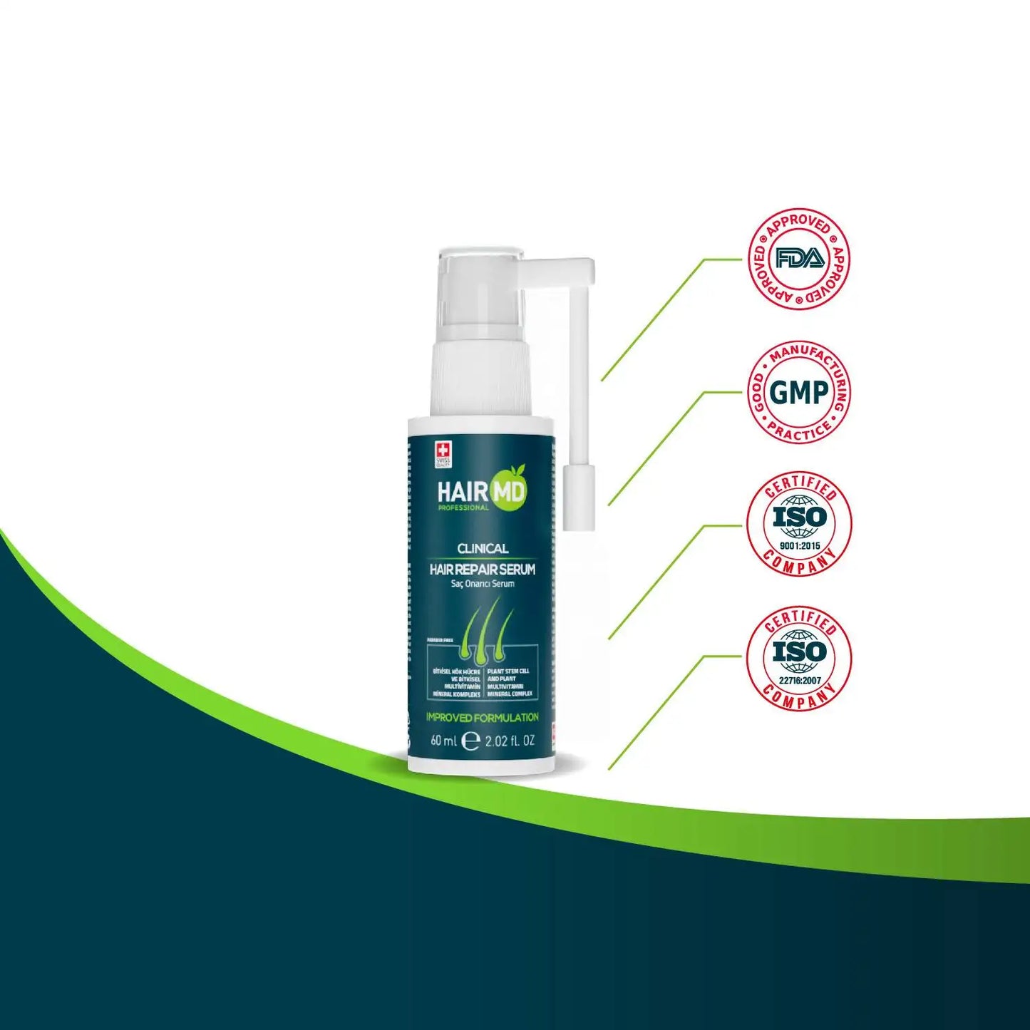 HairMD Clinical Hair Repair Serum 60 ml