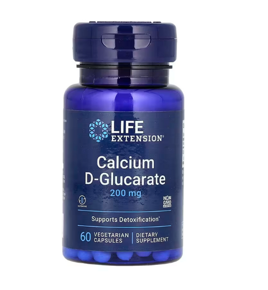 Life Extension, Calcium D-Glucarate, 200 mg, 60 Vegetarian Capsules By Life Extension