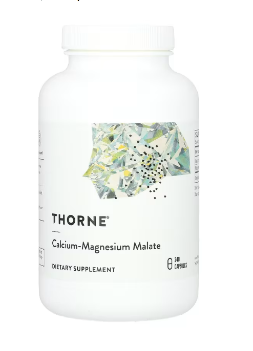 Thorne, Calcium-Magnesium Malate, 240 Capsules– Herb & Derma