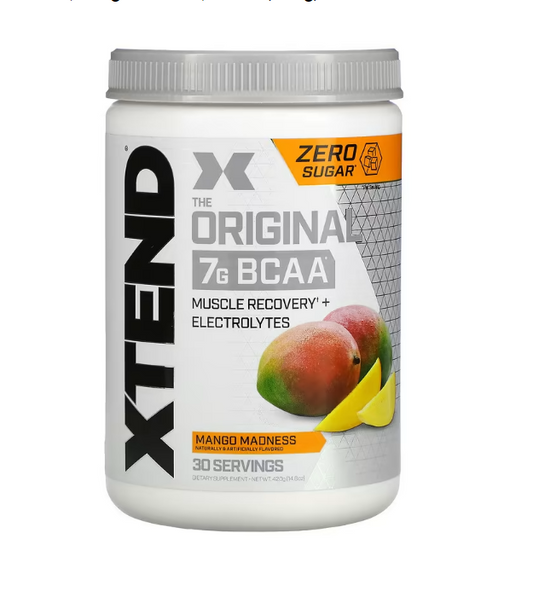 Xtend, The Original 7G BCAA, Mango Madness, 14.8 oz (420 g)