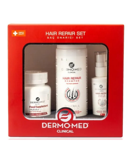 Dermo-Med Clinical Hair Repair Set – 1 Month Use